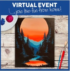 VIRTUAL EVENT! PAINT AT HOME!